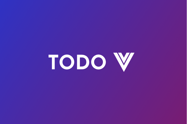 Screenshot of the Todo Vue Application